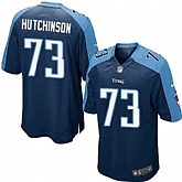 Nike Men & Women & Youth Titans #73 Hutchinson Navy Blue Team Color Game Jersey,baseball caps,new era cap wholesale,wholesale hats